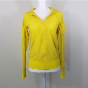 Equilibrium Activewear Zip mmm Up Mesh Sweater S